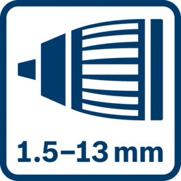Mandrin Autolock 1,5 - 13,0 mm 