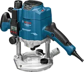 Défonceuse Bosch GOF 1250 LCE avec affichage de profondeur.