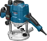 Défonceuse Bosch GOF 1250 LCE avec affichage de profondeur.