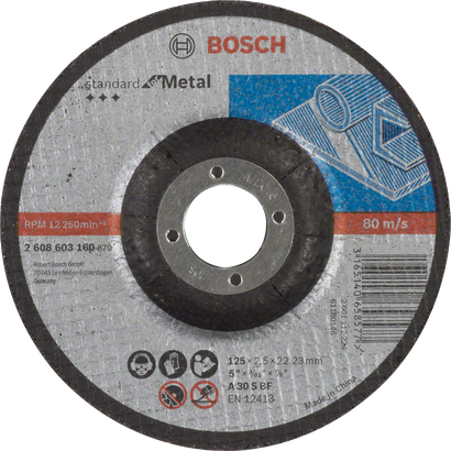 Disque à tronçonner Standard for Metal - Bosch Professional