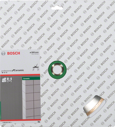 Disque de coupe céramique Bosch pour scies à carrelage.