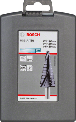 Bosch Professional Foret étagé HSS, 6 - 39 mm