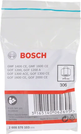 Pince de serrage Bosch 6 mm.