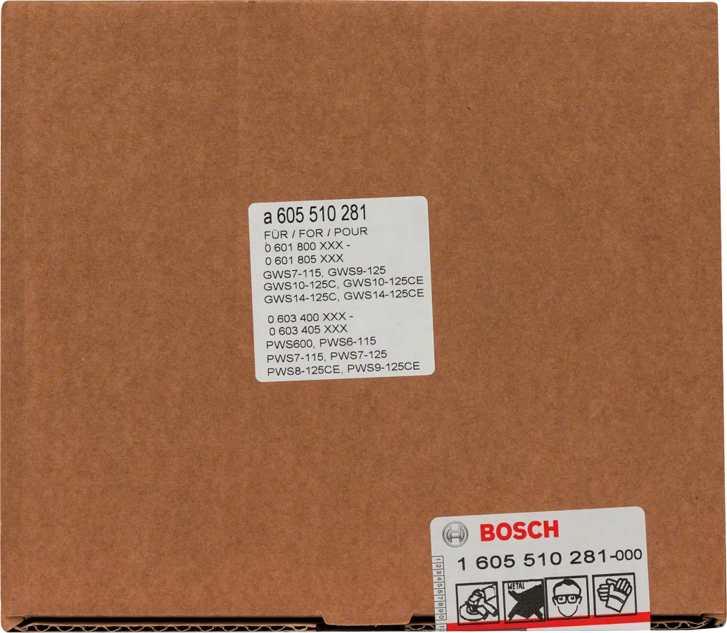 Guide de coupe Bosch avec sortie d'aspiration de poussière.