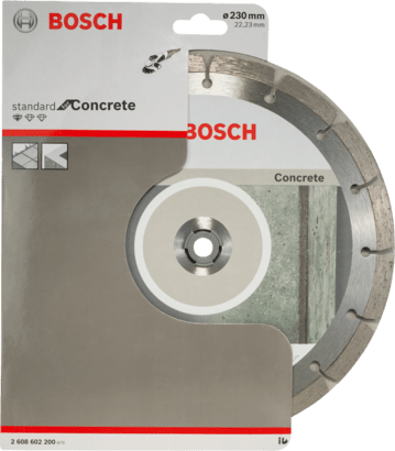 Bosch 2608602557 Disque à tronçonner diamanté expert for concrete 150 x 22,23 x 2,4 x 12 mm 