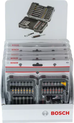 Bosch professional 35 pièces kit d'embouts de tournevis (pick and