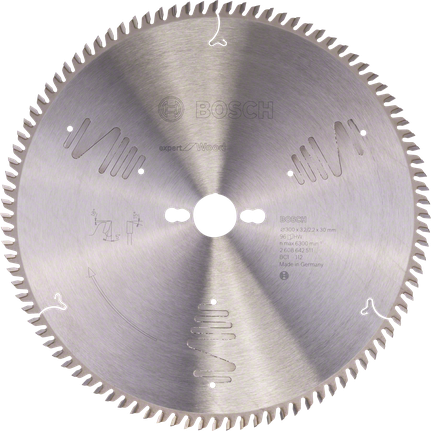Lame de scie circulaire Bosch Expert pour bois 300 mm.