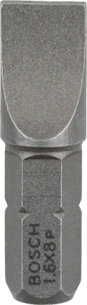 Embout de tournevis Bosch Extra Dur S1.6x8.0 25mm.
