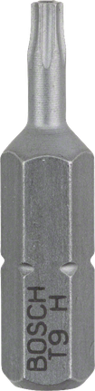 Embout de tournevis Bosch T9H Security-Torx, extra dur.
