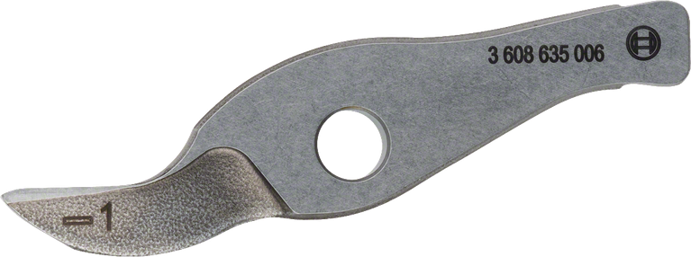 Lame droite Bosch pour des tâches de coupe précises.