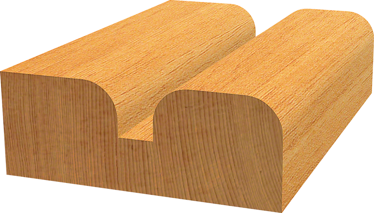 VBESTLIFE Fraise à surfacer pour panneaux 8mm 3 lames, anti-recul - Planage  bois