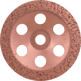 Meule plate à gros grain en carbure de tungstène Bosch .