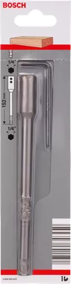 Rallonge Pour Foret Plat Bosch 300mm - Queue 5.5mm, Perçage Profond