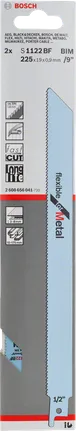 Lame de scie alternative Bosch S 1122 BF pour métal.