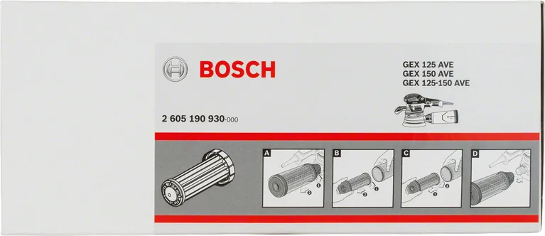 Filtre Bosch pour GEX 125-150 AVE.
