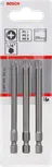 Jeu d'embouts de tournevis Bosch PZ 89 mm pour vis Pozidriv.