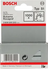 Agrafes Bosch 10 mm Type 51.