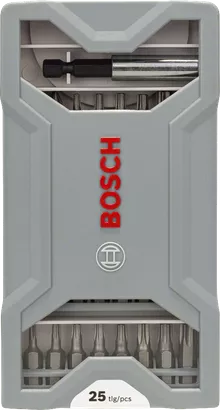 Coffret d'embouts de vissage Extra Hard Mini X-Line, 25 pièces - Bosch  Professional