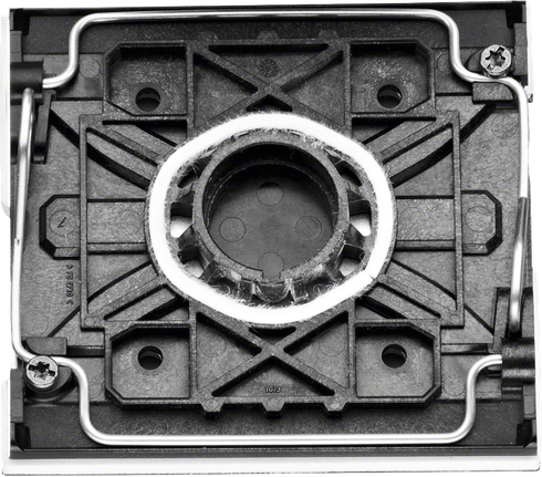 Plateau orbital Bosch 110x100 mm pour outil de ponçage.