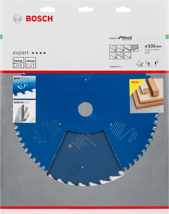 Lame de scie circulaire Bosch Expert pour bois 335 mm.