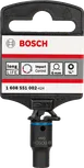 Douille hexagonale Bosch 6 mm à impact 1/4".