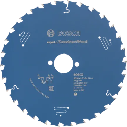 Lame de scie circulaire Bosch Expert for Construct Wood, 200 mm.