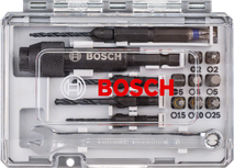 Jeu de forets et embouts de vissage universels Bosch Pro.
