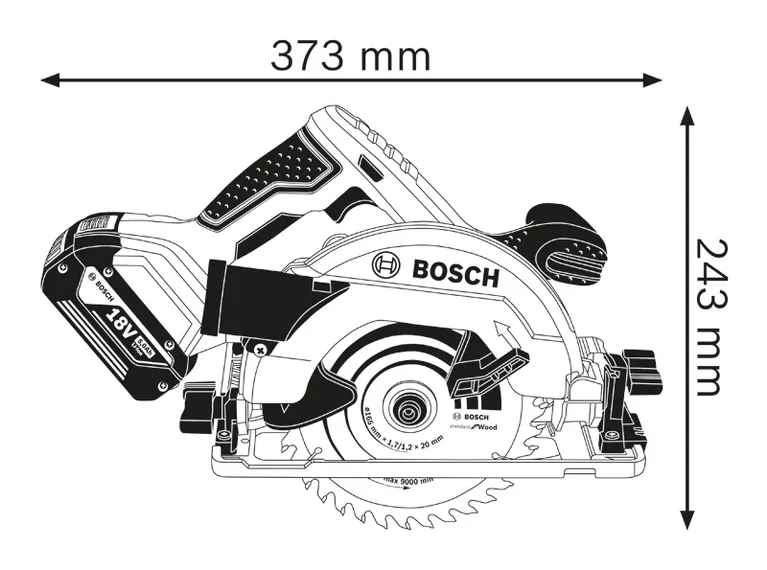 Dimensions du profil latéral.