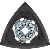 Plateau de ponçage delta Bosch AVZ 93 G pour outils multifonctions.
