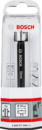 Mèche Forstner Bosch 16 mm pour un perçage propre du bois.
