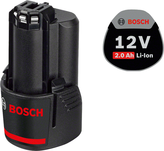 Batterie Li-Ion Bosch 12 V 2,0 Ah.