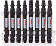 Ensemble de 8 embouts de tournevis Bosch Impact Control.