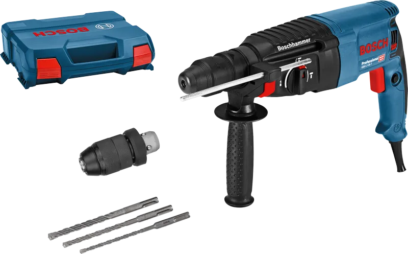 Coffret de perceuse à percussion Bosch GBH 2-26 F avec coffret.