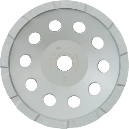Meule diamantée Bosch Standard pour béton 180 mm.
