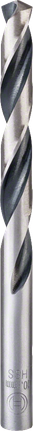 Foret hélicoïdal Bosch HSS PointTeQ 10,1 mm pour métal.
