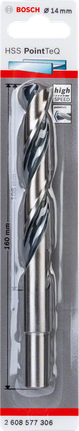 Foret hélicoïdal Bosch HSS PointTeQ 14,0 mm.