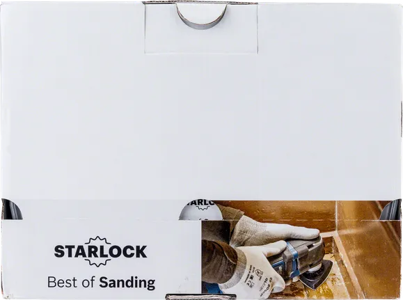 Emballage du kit de ponçage Bosch Starlock.