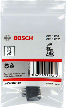 Pince de serrage Bosch 1/4″ avec écrou.