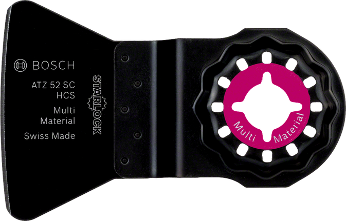 Lame rigide multi-matériaux Bosch ATZ 52 SC HCS.