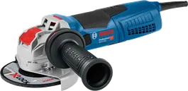 Meuleuse d'angle Bosch GWX 17-125 avec système X-LOCK.