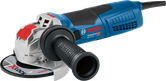 Meuleuse d'angle Bosch GWX 17-125 avec système X-LOCK.