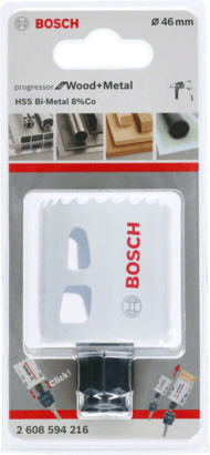 Bosch Professional Coffret de 11 Scies Trépan Progressor for Wood & Metal  Set (pour bois et métal, Ø 22-83 mm, L-Boxx, Accessoire pour Perceuses) :  : Bricolage