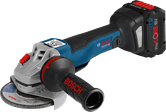 Meuleuse d'angle sans fil Bosch GWS 18V-10 PC, disque de 125 mm.