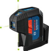 Outil de nivellement laser Bosch GPL 3 G point, autonivelant.