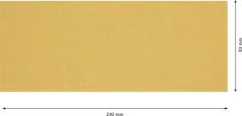 Feuille de papier de verre Bosch C470 93x230mm grain 80.