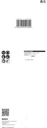 Papier abrasif Bosch EXPERT C470 93 x 230 mm.