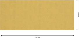 Feuille de papier de verre Bosch EXPERT C470 93x230 mm, grain 180.