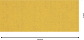 Feuille de papier de verre Bosch C470 93x230mm grain 240.