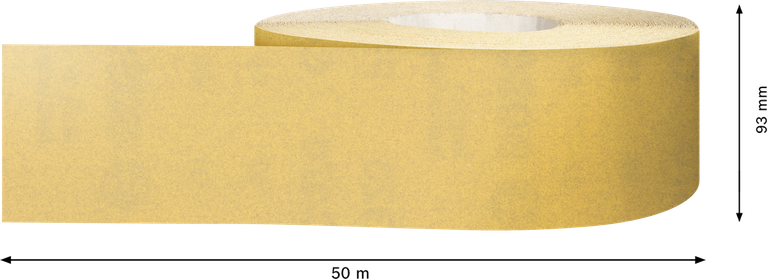 Rouleau de papier de verre Bosch EXPERT C470, 93 mm x 50 m.