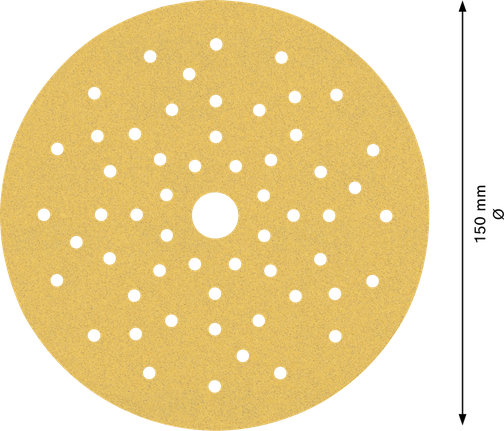 Disque abrasif multi-trous Bosch EXPERT C470 150 mm.